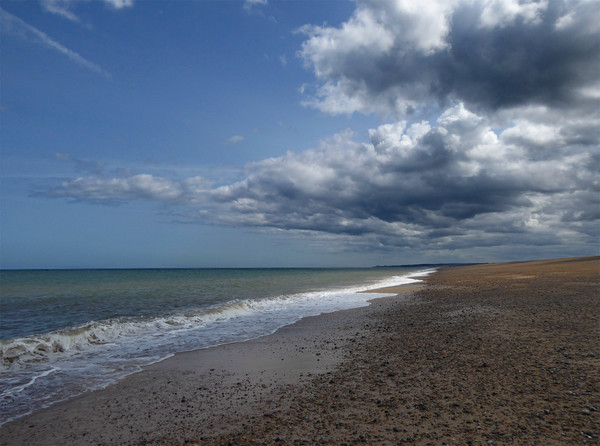 Summer's Day at Cley next the Sea Picture Board by Sally Lloyd