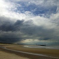 Buy canvas prints of Storm Coming In by Sally Lloyd