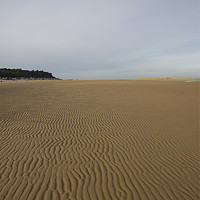 Buy canvas prints of Sand Ripples at Wells-next-the-Sea  by Sally Lloyd