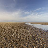 Buy canvas prints of Into the distance at Holkham Norfolk  by Sally Lloyd