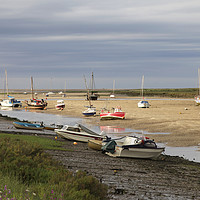 Buy canvas prints of Low tide at Wells-next-the-Sea in Norfolk by Sally Lloyd