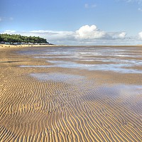 Buy canvas prints of Ripples in the Sand, Wells next the Sea, Norfolk U by Sally Lloyd