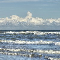 Buy canvas prints of Sea Cloud at Winterton by Sally Lloyd
