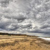 Buy canvas prints of Covehithe beach in summer by Sally Lloyd