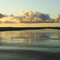 Buy canvas prints of The Sky Above at Brancaster by Sally Lloyd