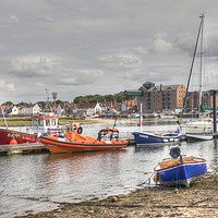 Buy canvas prints of Port of Wells, Wells-next-the-Sea, Norfolk by Sally Lloyd