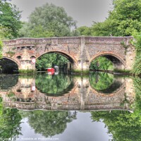 Buy canvas prints of Bishop Bridge, Norwich by Sally Lloyd