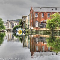 Buy canvas prints of The River Wensum, Norwich UK by Sally Lloyd