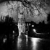 Buy canvas prints of Norwich Cathedral, Norfolk by Sally Lloyd