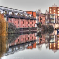 Buy canvas prints of View to St James Mill, Norwich by Sally Lloyd