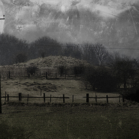 Buy canvas prints of The Burial Mound by Annie Page
