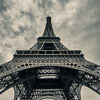 Buy canvas prints of The Eiffel Tower by Alan Duggan