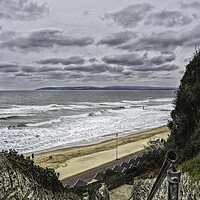 Buy canvas prints of Majestic Views of Bournemouth Beach by paul cobb