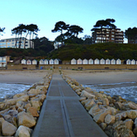 Buy canvas prints of Branksome chine by paul cobb
