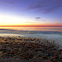 Buy canvas prints of Morning pebbles. by paul cobb