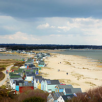 Buy canvas prints of Majestic Mudeford Spit by paul cobb