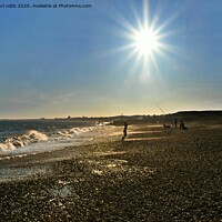 Buy canvas prints of Headland. by paul cobb