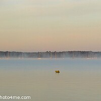 Buy canvas prints of Brownsea in the mist.  by paul cobb