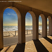 Buy canvas prints of A sheltered view. by paul cobb