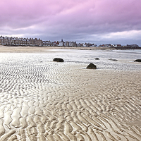 Buy canvas prints of The beach at North Berwick, East Lothian, Scotland by Malgorzata Larys