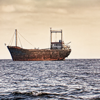 Buy canvas prints of Stranded Rust by Quentin Breydenbach