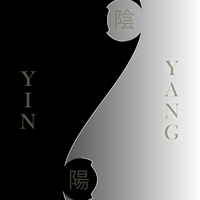 Buy canvas prints of Yin Yang by Ellie Rose