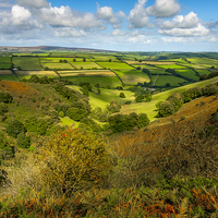 Buy canvas prints of The Punchbowl by Dave Rowlatt
