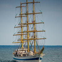 Buy canvas prints of Tall Ship by Ron Sayer