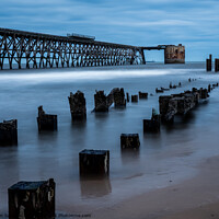 Buy canvas prints of Steetly Pier by Ron Sayer