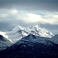 Buy canvas prints of Break in the Storm, Anchorage Alaska by Erin Hayes
