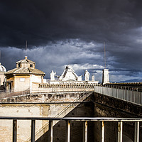 Buy canvas prints of the Roof of The Papal Basilica of St. Peter by Alex Wilson