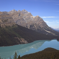 Buy canvas prints of  Peyto Lake by Peter Ready