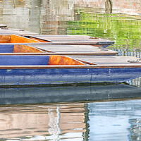 Buy canvas prints of Punts on the Cam by Mark Godden
