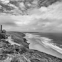 Buy canvas prints of Wheal Coates by Mark Godden