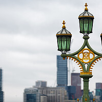 Buy canvas prints of London Lamps by Mark Godden