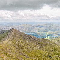 Buy canvas prints of Snowdon - view to the east by Mark Godden