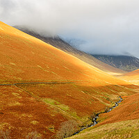 Buy canvas prints of Newlands Pass. by Mark Godden