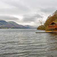 Buy canvas prints of Boat House. by Mark Godden