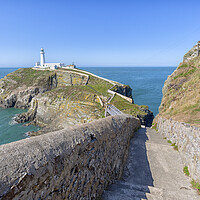 Buy canvas prints of South Stack Light by Mark Godden