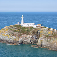 Buy canvas prints of South Stack.  by Mark Godden