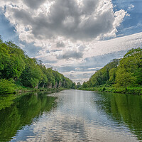 Buy canvas prints of Creswell Crags by Mark Godden
