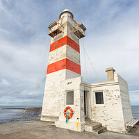 Buy canvas prints of Gardur Lighthouse by Mark Godden