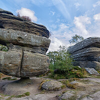 Buy canvas prints of Brimham Rocks by Mark Godden