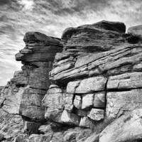 Buy canvas prints of  Stanage Edge by Mark Godden