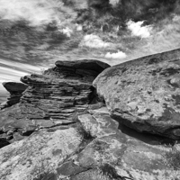 Buy canvas prints of Stanage Edge  by Mark Godden