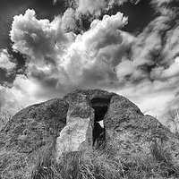 Buy canvas prints of  The Hell Stone by Mark Godden