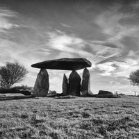Buy canvas prints of  Pentre Ifan by Mark Godden