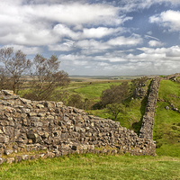 Buy canvas prints of  Hadrian's Wall by Mark Godden