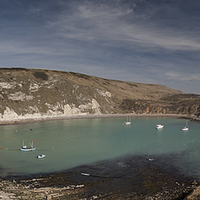 Buy canvas prints of  Lulworth Cove by Mark Godden
