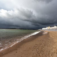 Buy canvas prints of  Storm over Exmouth by Mark Godden